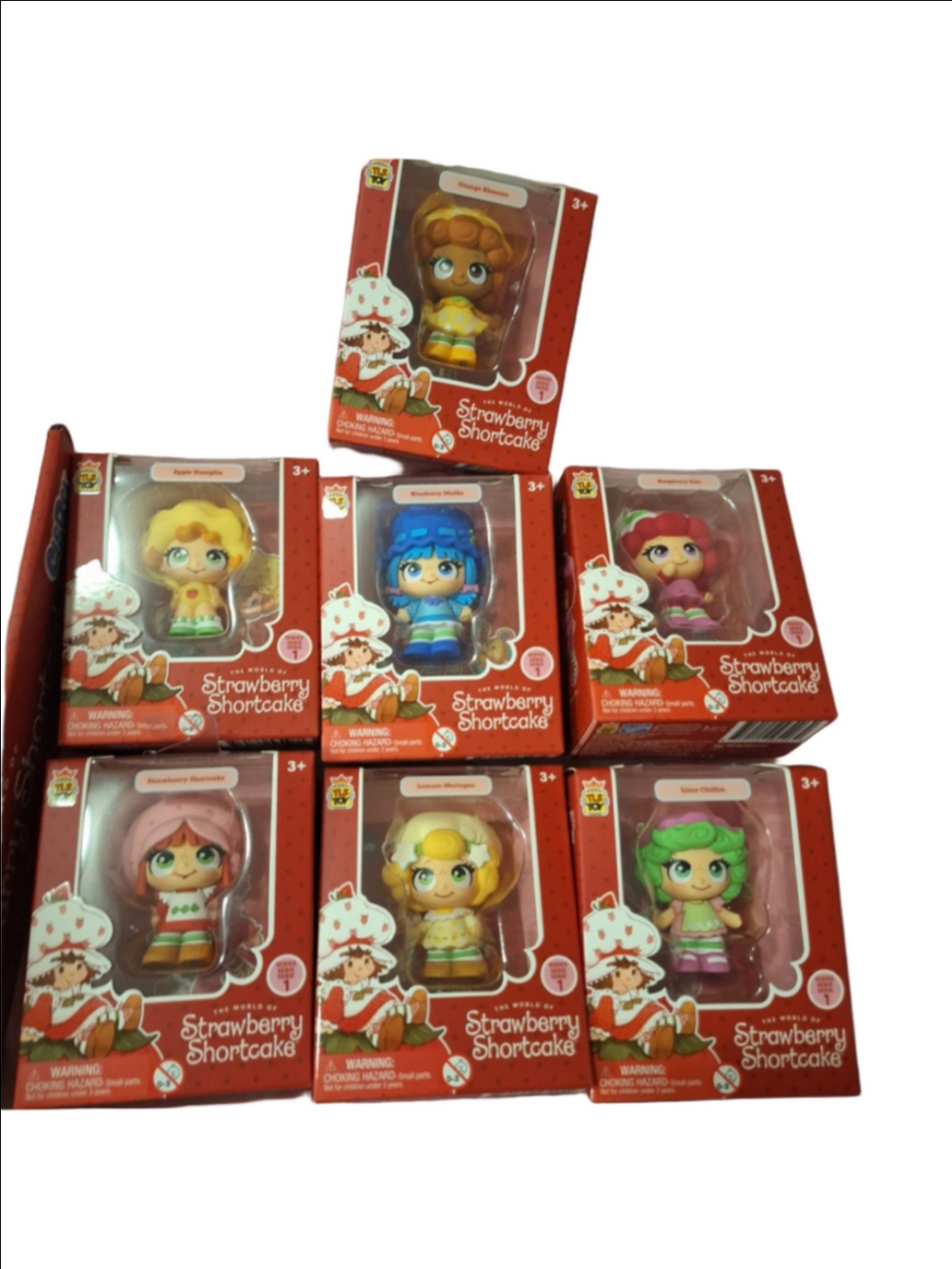 Lot of 10 Strawberry Shortcake Mini Cheebees MIB Cuties and Easter
